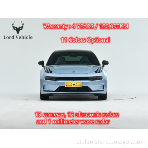 New Energy Vehicles 1032km Electric EV Sedan Sports GEELY ZEEKR 001 Electric Car